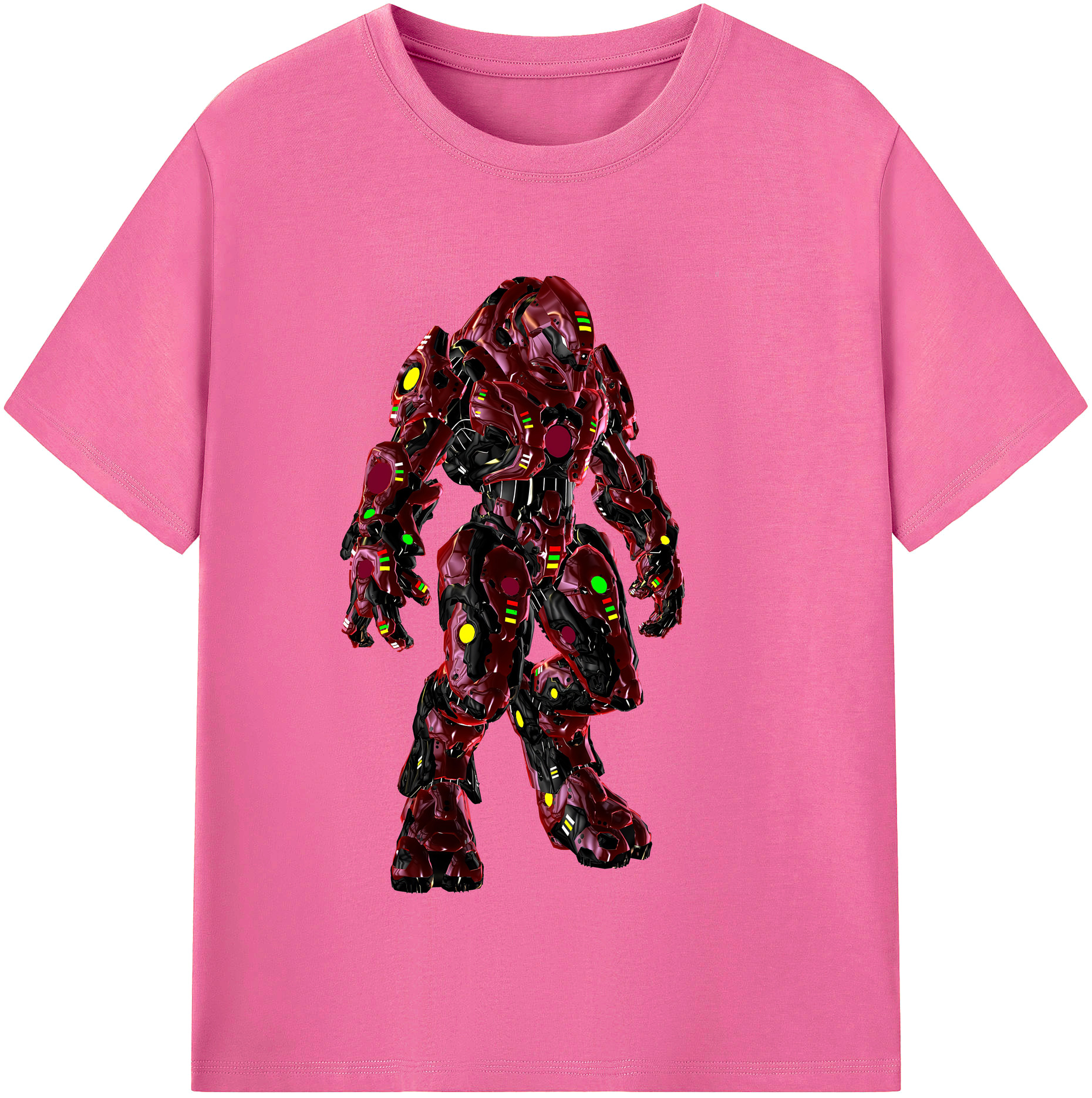（画像用） Transformers トランスフォーマー レディースカジュアルプリントTシャツ（綿100％）